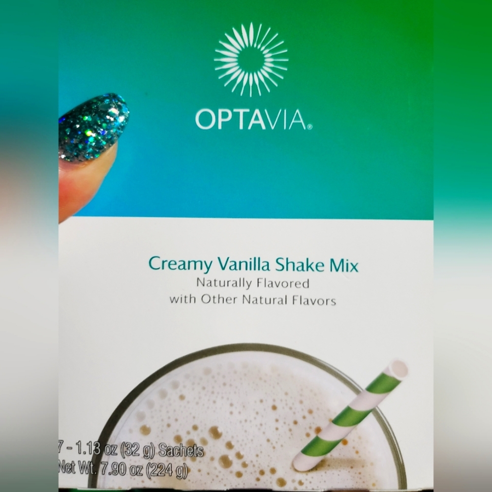 Optavia vanilla shake mix.
